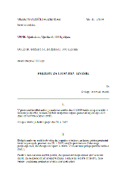 Predlog dolžnika za ustavitev izvršbe, ker je dolg poplačan - S pomočjo tega obrazca dolžnik sestavi vlogo, s katero sodišču predlaga, da ustavi izvršbo, ker je dolg do upnika že poravnal, v celoti (pred ali po izteku 8 dnevnega roka za plačilo, štetega od vročitve sklepa o izvršbi) ali pa le v določenem delu.
Predlog ne pride v poštev, ko se plačilo izvrši v okviru izvršbe (denimo ko banka dolžnika zarubi njegova sredstva in jih prenakaže upniku) ampak ko dolžnik sam, neposredno plača upniku, denimo z nakazilom.